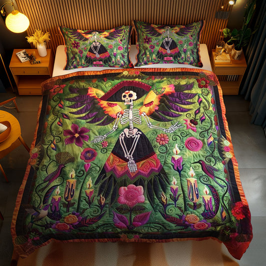 Skeleton Bird Spirit WN2110104CL Duvet Cover Set
