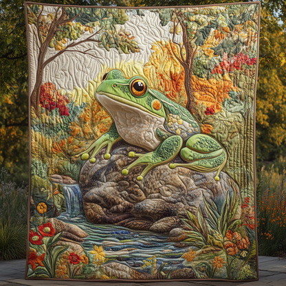 Frog Haven YR1401034CL Quilt