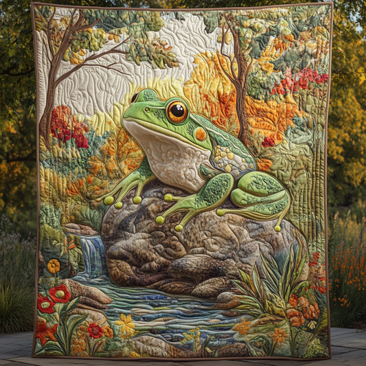 Frog Haven YR1401034CL Quilt