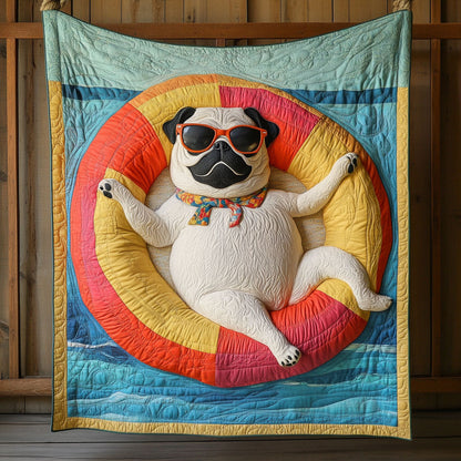 Tropicool Pug CP1205045CL Quilt