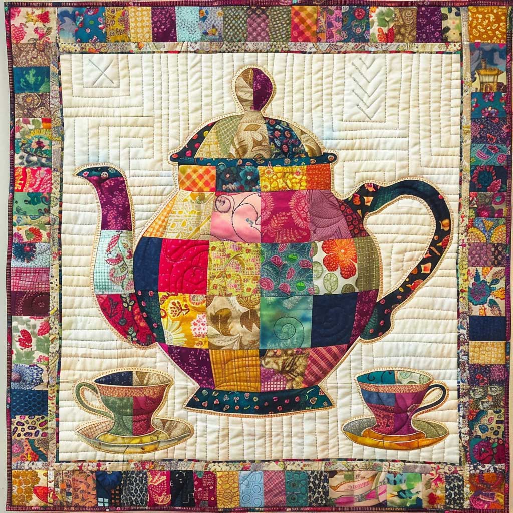 Patchwork Teaset WJ1109010CL Quilt