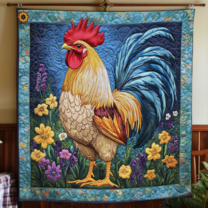 Blue Chicken WY1911062CL Quilt