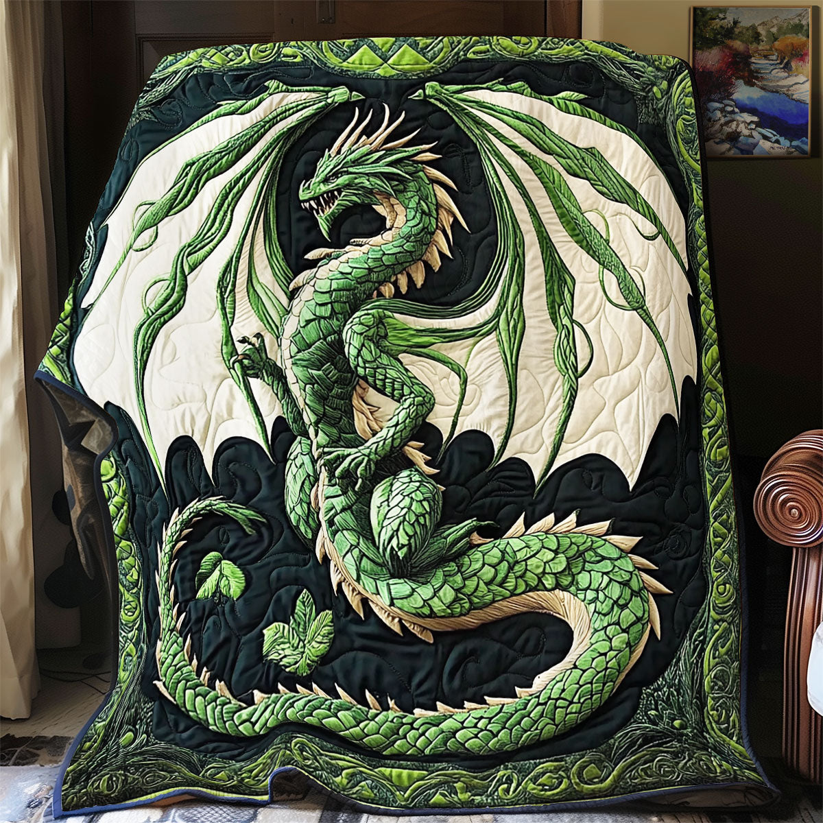 Celtic Dragon WX1801007CL Quilt