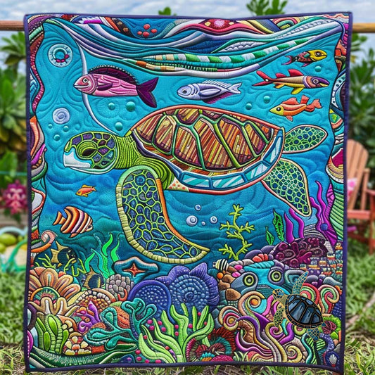 Turtle Reef Fantasy WN1110008CL Quilt