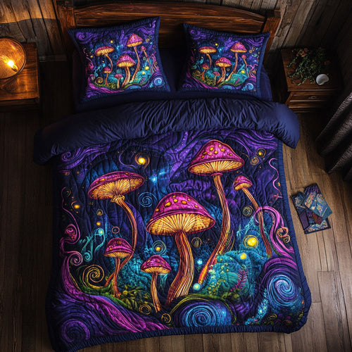 Mystic Mushroom Forest WY2001053CL Duvet Cover Set