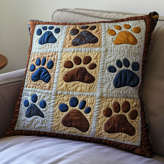 Dog Paw WX2001128CL Quilt Pillow Case