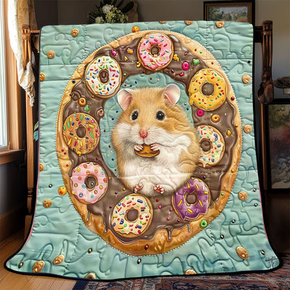 Hamster Donut WP2008028CL Quilt