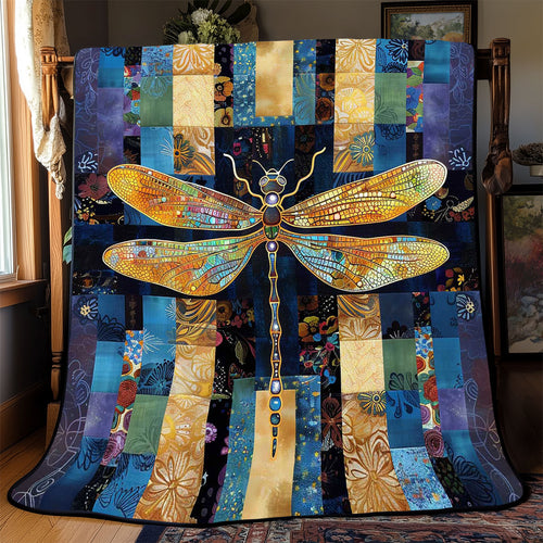 Patchwork Dragonfly WP2108047CL Quilt