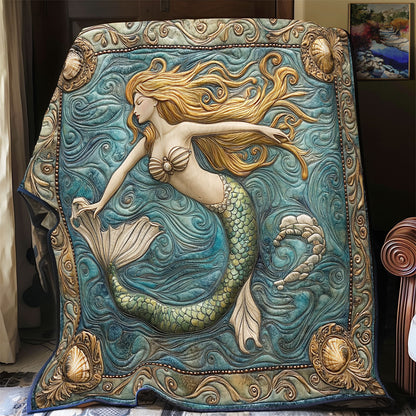 Pretty Mermaid WX2301025CL Quilt