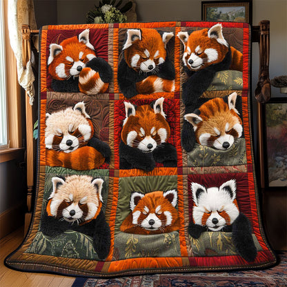 Red Panda Collection WP2108032CL Quilt