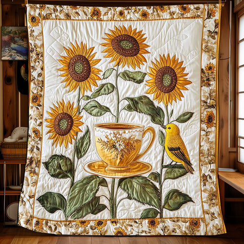 Teacup Songbird WP0801071CL Quilt
