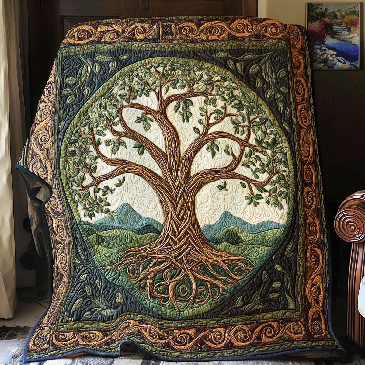 Tree Of Life WX2201056CL Quilt
