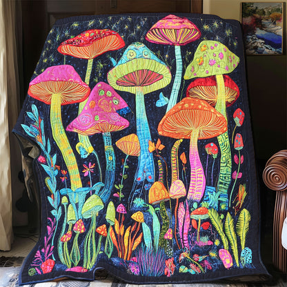 Vibrant Mushroom WX03030102CL Quilt