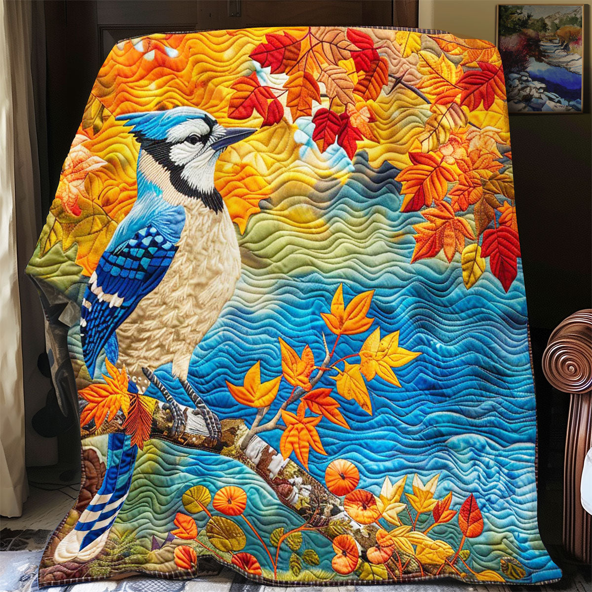 Blue Jay Autumn WP2108006CL Quilt