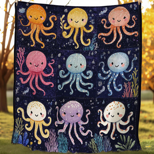 Cute Little Octopus WP0608030CL Quilt