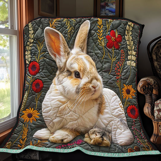 Cute Lop Rabbit WP3008038CL Quilt