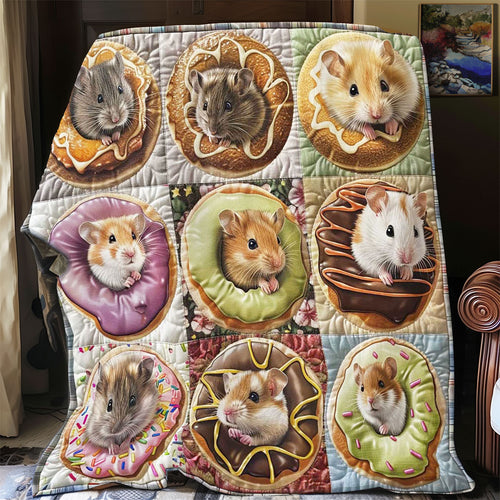 Donut Lover Hamster WP2008016CL Quilt