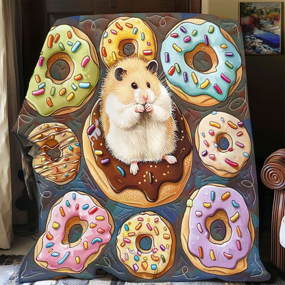Donuts Hamster WP2008019CL Quilt