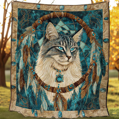 Dreamcatcher Cat WP0608025CL Quilt