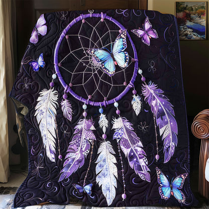 Dreamcatcher Purple Butterfly WP2008020CL Quilt