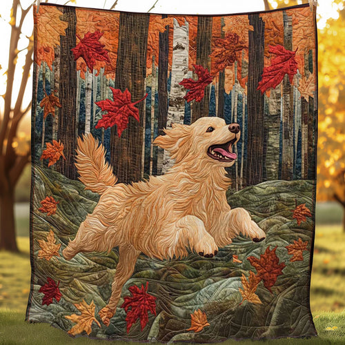 Golden Retriever Maple WP0208018CL Quilt