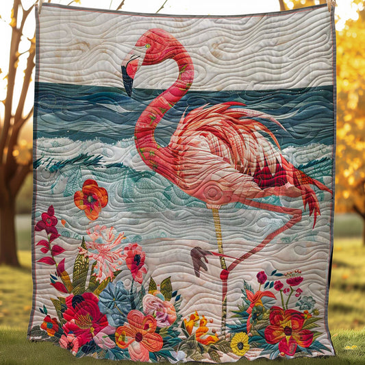 Hawaii Flamingo WP0208008CL Quilt