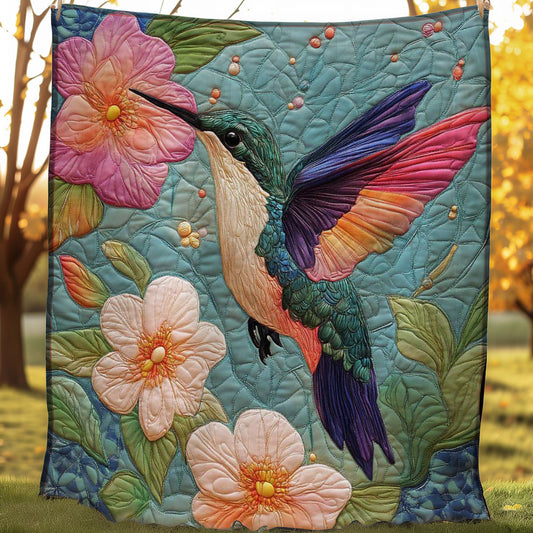 Hummingbird Feeding WP0508024CL Quilt