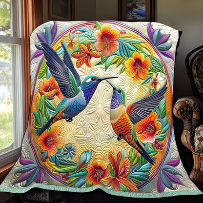 Hummingbird Heaven WP2208016CL Quilt