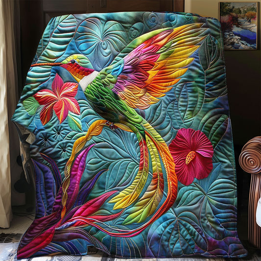 Long Tail Hummingbird WP2008036CL Quilt