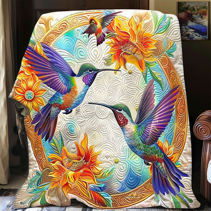 Mandala Hummingbirds WP2108022CL Quilt