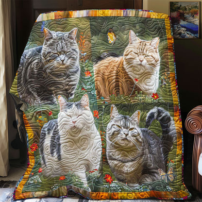 Park Walking Cat WP1408013CL Quilt