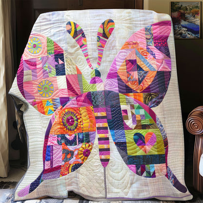 Patchwork Butterfly WP2108027CL Quilt