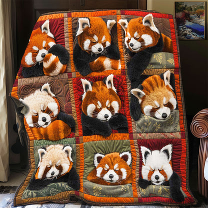 Red Panda Collection WP2108032CL Quilt