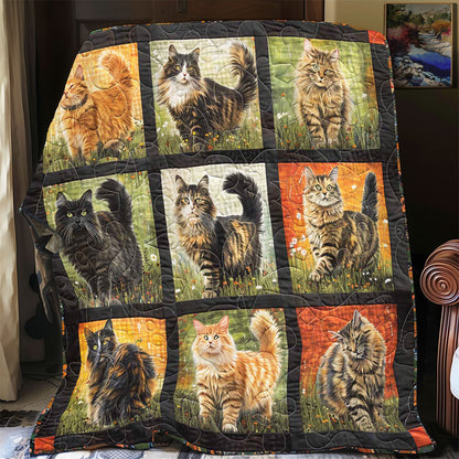 Royal Walking Cat WP1308058CL Quilt