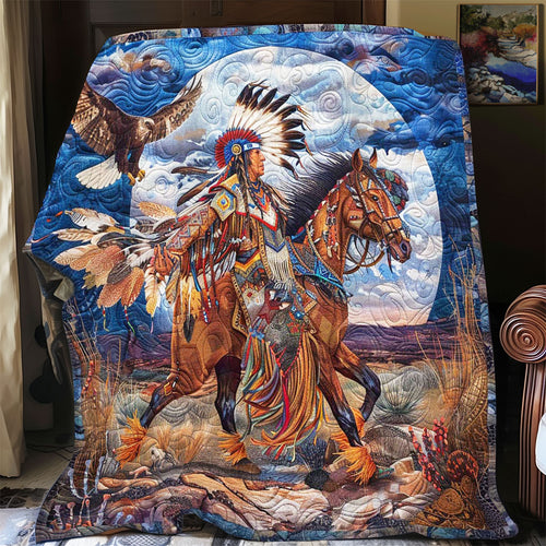 Running Horse Chief WP1308026CL Quilt