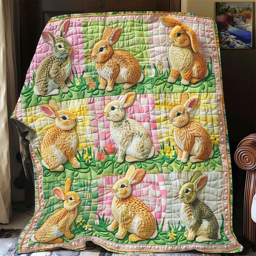 Spring Bunny WP2108038CL Quilt