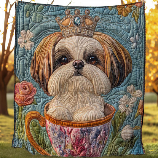 Teacup Shih Tzu WP0508004CL Quilt