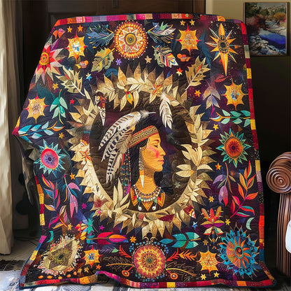 Tribal Woman WP1308036CL Quilt