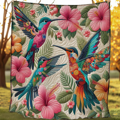 Tropical Hummingbird WP0608005CL Quilt