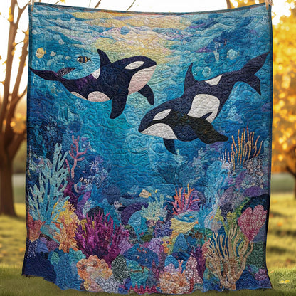 Twins Orca Corals WP0108047CL Quilt