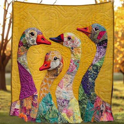 Whimsical Goose WP0208013CL Quilt