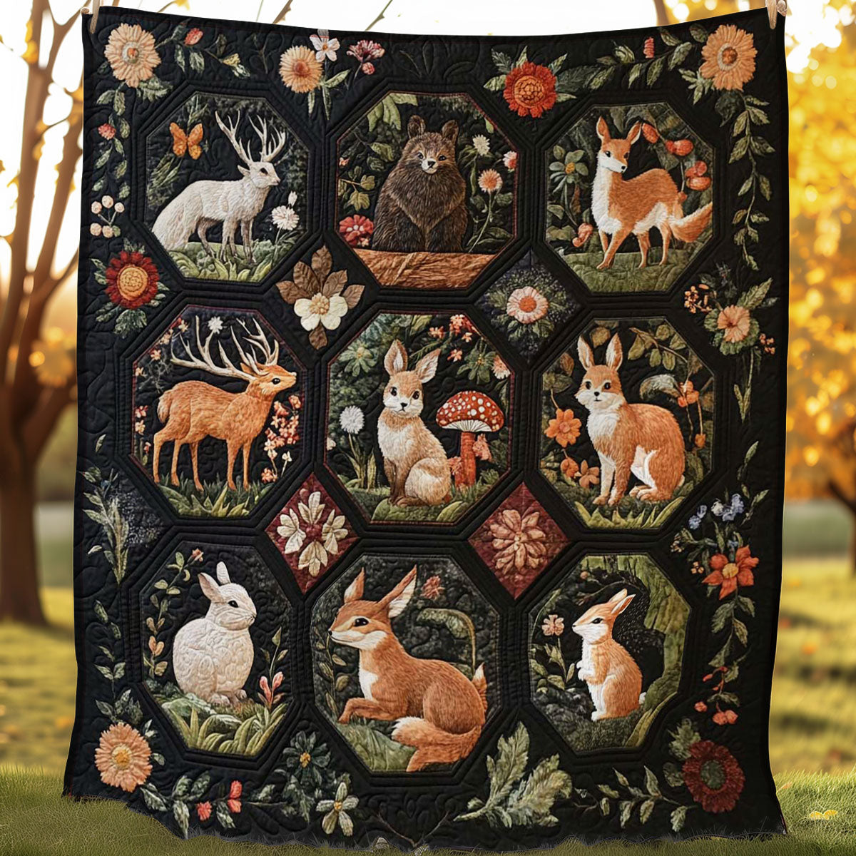 Wild Animal Collection WP0208003CL Quilt