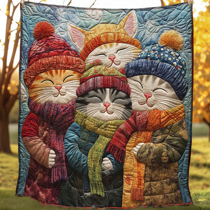 Winter Cat WP0508018CL Quilt