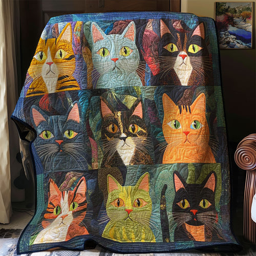 Cat Collection Portrait WP0508031CL Quilt