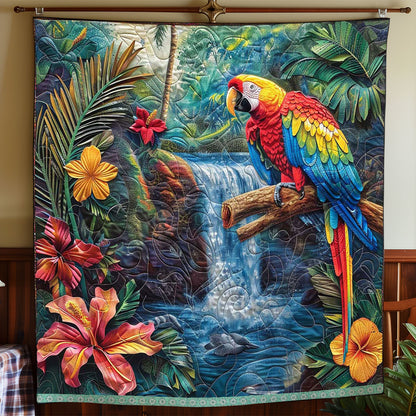 Colorful Parrot WP0909043CL Quilt