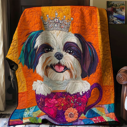 Cute Shih Tzu WP0508005CL Quilt