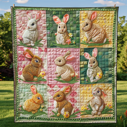 Farm Bunny Collection WP2108016CL Quilt