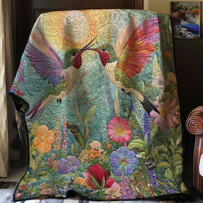 Fighting Tropical Hummingbird WP0608021CL Quilt