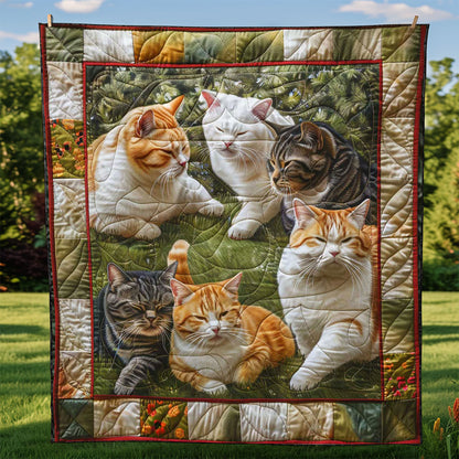 Gathering Of Cats WP1408008CL Quilt