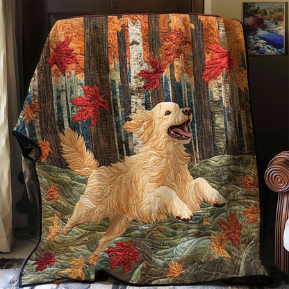 Golden Retriever Maple WP0208018CL Quilt